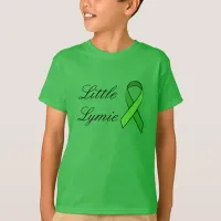 Little Lymie Lyme Disease Awareness Ribbon T-Shirt