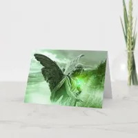 Mystical Angel Lyme Disease Support Friends Card