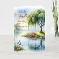 With Sympathy Greeting Card