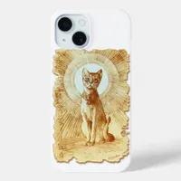  Sacred Egyptian Royal Cat iPhone 15 Case