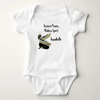 Golden Pharaoh’s Blessing: Ancient Egyptian Art Baby Bodysuit