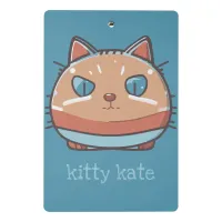 Kitty Cat Faced Mini Clipboard