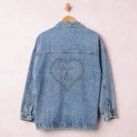 Music Lover boho musical pretty chic Denim Jacket