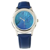 I'm blue - Macaw feathers Watch