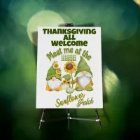 Thanksgiving - Meet me at the sunflower patch | Foam Board