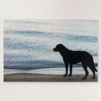 Black Dog Jigsaw Puzzle