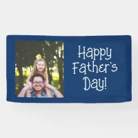 Personalized Happy Father's Day Photo Banner