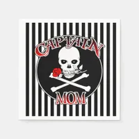 Captain Mom Paper Napkins