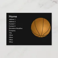 business card - sports