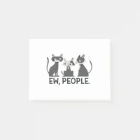 Cats,Ew,People Post-it Notes