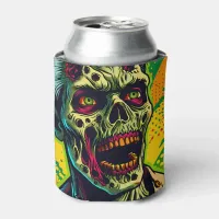 Spooky Zombie Halloween Party Can Cooler