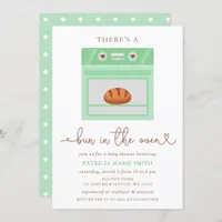 Bun In The Oven Gender Neutral Baby Shower Invitation