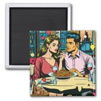 First Date | Spaghettis Dinner Magnet