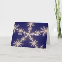 Christmas Snow Holiday Card