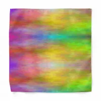 Colorful Abstract Clouds Bandana