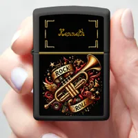 Vibrant Trumpet For Music Lovers Zippo Lighter