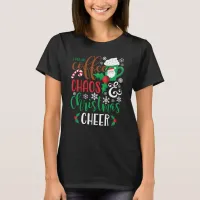 I Run On Coffee Chaos and Christmas Cheer T-Shirt