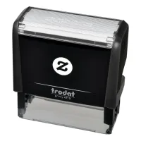 Business Personal Custom Personalized Logo Artwork Self-inking Stamp