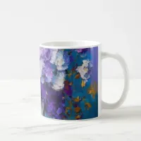 Pretty Vintage Purple Flowers Coffee Mug