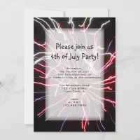 Fireworks 4th of July Party Invitation