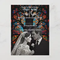 Wedding couple personalised gift ideas holiday postcard