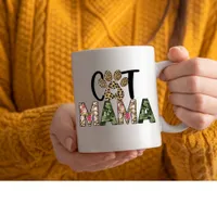 Cat Mama Cat Mom Shirt Coffee Mug