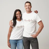 Thankful - Thanksgiving  T-Shirt