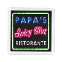 Papa's Spicy Hot Ristorante ID235 Acrylic Tray