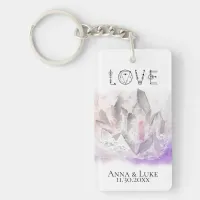 *~* "LOVE"  Crystals Events Weddings SWAG Keychain