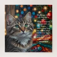 Christmas Message Joy Jigsaw Puzzle