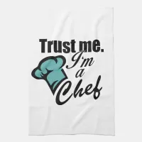 Trust me I am a Chef  Long Kitchen Towel