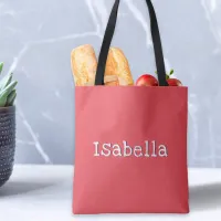 Stylish Personalized Watermelon Red Summer Fashion Tote Bag