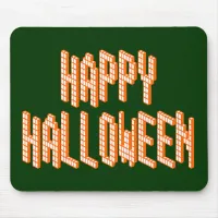 Halloween Blox Text Mouse Pad