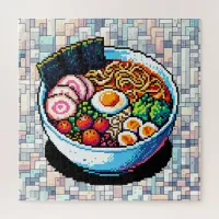 Pixel Art Ramen Noodles  Jigsaw Puzzle