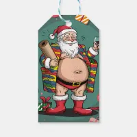 Jolly Happy Father Christmas  Gift Tags