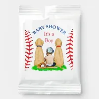 Boy's Baseball Themed Baby Shower 2 Labs and Baby Lemonade Drink Mix