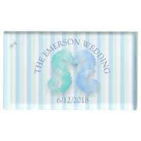 Seahorse Table Number Card Holder for Wedding