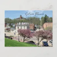 Galena, Illinois Keepsake Memorabilia  Postcard