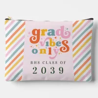 Grad Vibes Only Graduation Party Class Of 2024 Accessory Pouch