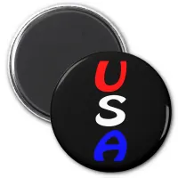 USA Red, White & Blue Magnet