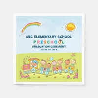 Preschool Elementary School Graduation Ceremony Napkins