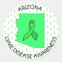 Arizona Lyme Disease Awareness StickerS