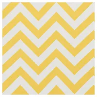 Trendy Yellow Chevron Pattern Fabric