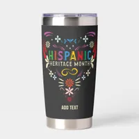 Hispanic Heritage Month Hispanic Americans Latino Insulated Tumbler