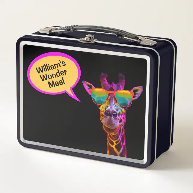 ... Personalized Metal Lunch Box