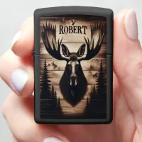 Robert's Moosewood Zippo Lighter