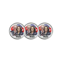 Harris Walz 2024 Presidential Election Golf Ball Marker