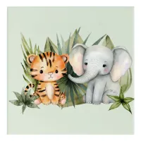 Jungle Safari Nursery Acrylic Print