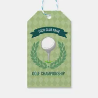 Club/Corporate Golf Tournament add logo gift favor Gift Tags