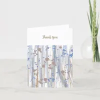 Abstract Thank You Card